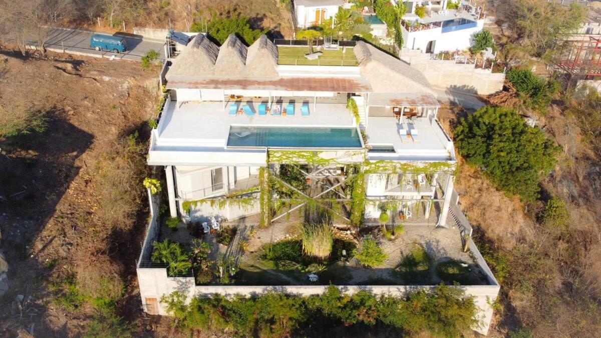ホテル Casa Cascada - Adults Only プエルト・エスコンディード エクステリア 写真