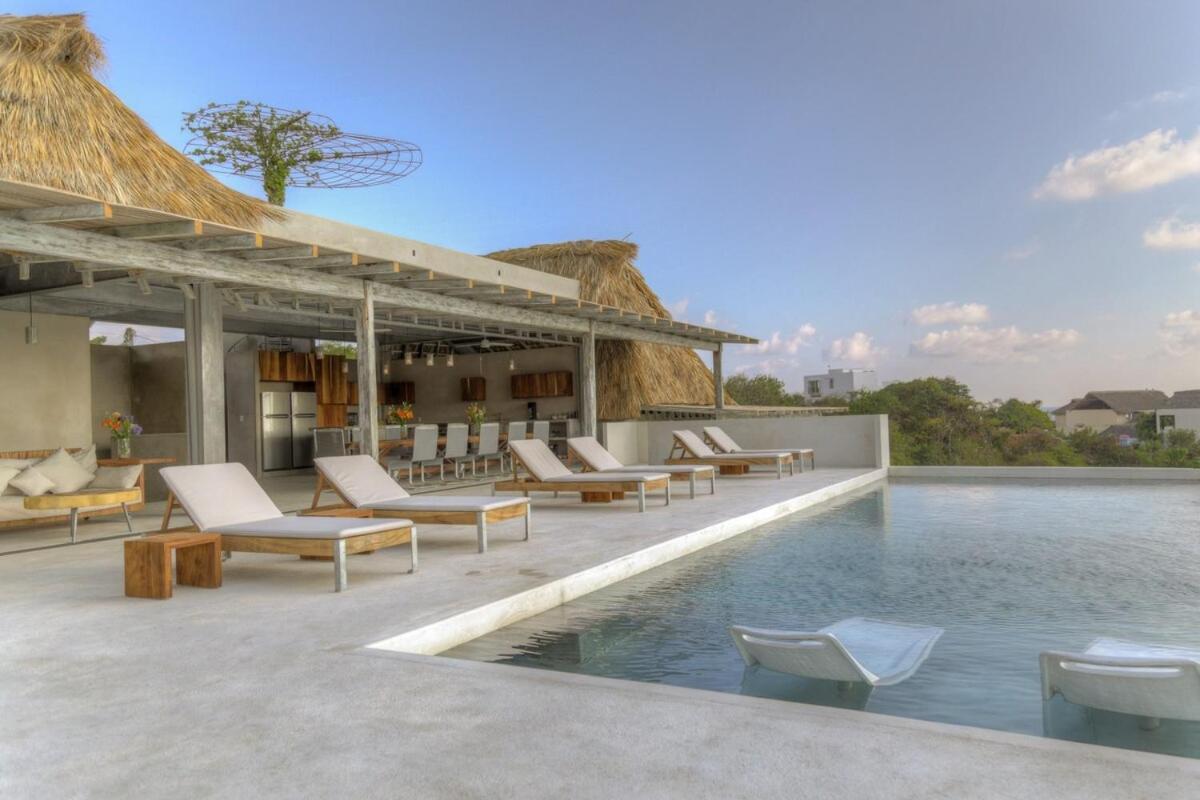 ホテル Casa Cascada - Adults Only プエルト・エスコンディード エクステリア 写真