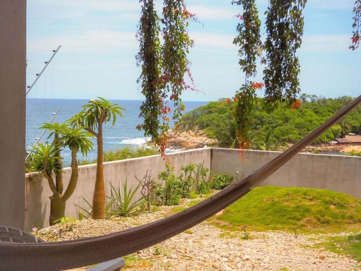 ホテル Casa Cascada - Adults Only プエルト・エスコンディード エクステリア 写真